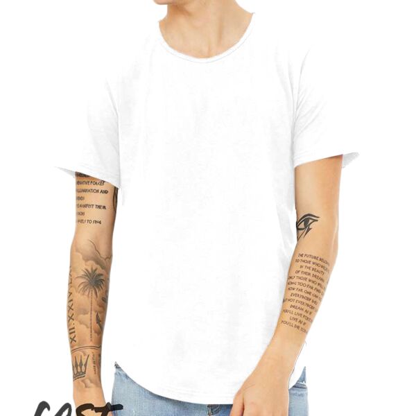 FWD Fashion Men's Curved Hem Short Sleeve T-Shirt Thumbnail