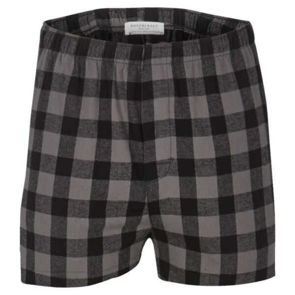 Men's Double Brushed Flannel Boxers Thumbnail