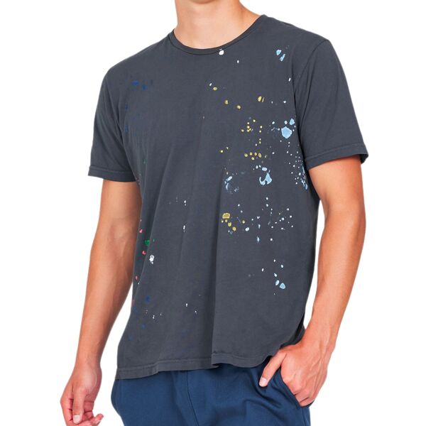 Unisex USA Made Garment-Dyed Paint Splatter T-Shirt Thumbnail