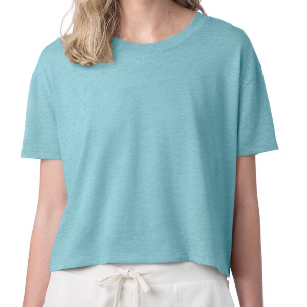 Ladies' CVC Go-To Headliner Crop T-Shirt Thumbnail