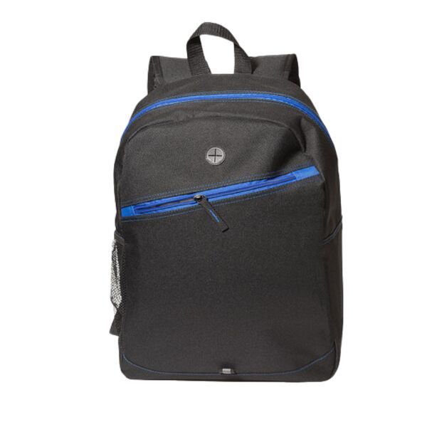 Front Zipper Color Laptop Backpack Thumbnail