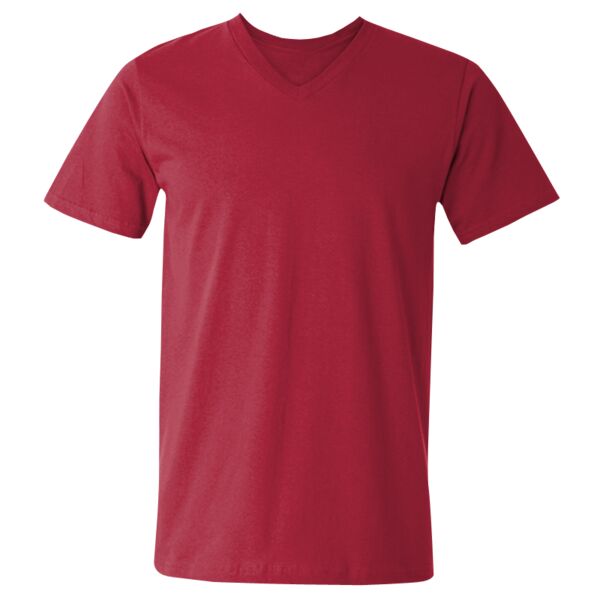 Adult HD Cotton™ V-Neck T-Shirt Thumbnail