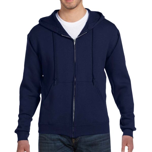 Adult Supercotton™ Full-Zip Hooded Sweatshirt Thumbnail