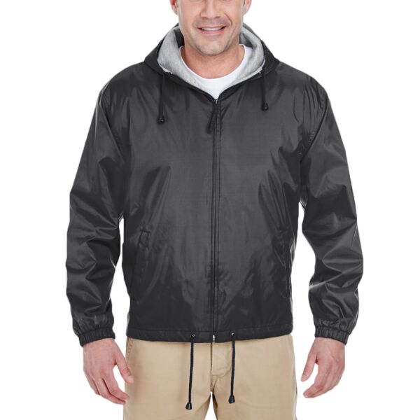 Adult Fleece-Lined Hooded Jacket Thumbnail