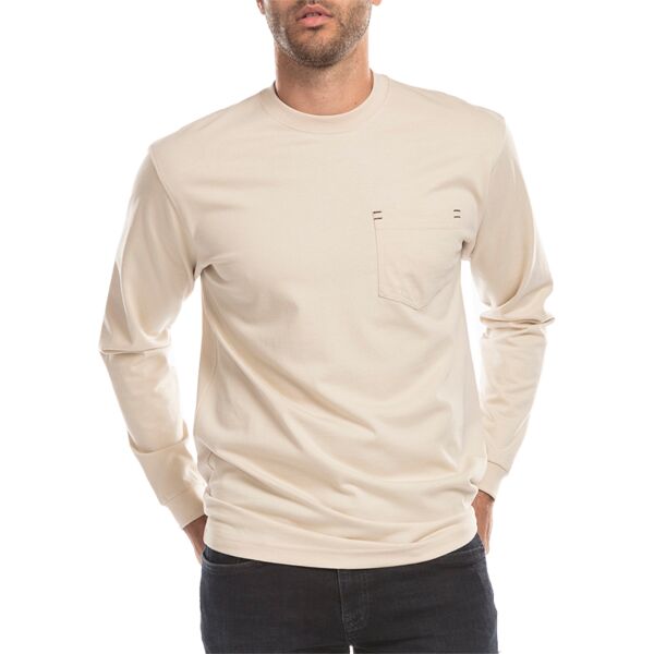 Men's USA Made Flame Resistant Long-Sleeve Pocket T-Shirt Thumbnail