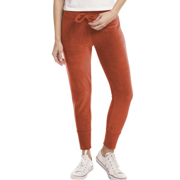 Ladies' USA Made Velour Pants Thumbnail