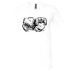 Unisex Jersey Short-Sleeve V-Neck T-Shirt Thumbnail