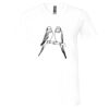 Unisex Jersey Short-Sleeve V-Neck T-Shirt Thumbnail