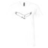 Unisex Jersey Short-Sleeve V-Neck T-Shirt Thumbnail