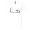 Unisex Jersey Short-Sleeve V-Neck T-Shirt Thumbnail