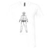 Unisex Jersey Short-Sleeve V-Neck T-Shirt Thumbnail