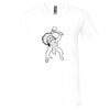Unisex Jersey Short-Sleeve V-Neck T-Shirt Thumbnail