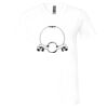Unisex Jersey Short-Sleeve V-Neck T-Shirt Thumbnail