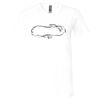 Unisex Jersey Short-Sleeve V-Neck T-Shirt Thumbnail
