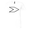 Unisex Jersey Short-Sleeve V-Neck T-Shirt Thumbnail