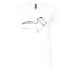 Unisex Jersey Short-Sleeve V-Neck T-Shirt Thumbnail