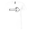 Unisex Jersey Short-Sleeve V-Neck T-Shirt Thumbnail