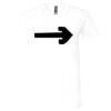 Unisex Jersey Short-Sleeve V-Neck T-Shirt Thumbnail
