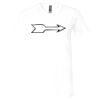 Unisex Jersey Short-Sleeve V-Neck T-Shirt Thumbnail