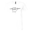 Unisex Jersey Short-Sleeve V-Neck T-Shirt Thumbnail