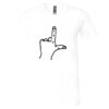 Unisex Jersey Short-Sleeve V-Neck T-Shirt Thumbnail