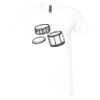 Unisex Jersey Short-Sleeve V-Neck T-Shirt Thumbnail