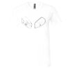 Unisex Jersey Short-Sleeve V-Neck T-Shirt Thumbnail