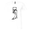Unisex Jersey Short-Sleeve V-Neck T-Shirt Thumbnail