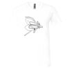 Unisex Jersey Short-Sleeve V-Neck T-Shirt Thumbnail