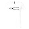 Unisex Jersey Short-Sleeve V-Neck T-Shirt Thumbnail