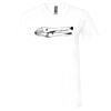 Unisex Jersey Short-Sleeve V-Neck T-Shirt Thumbnail