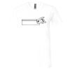 Unisex Jersey Short-Sleeve V-Neck T-Shirt Thumbnail