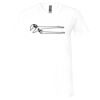 Unisex Jersey Short-Sleeve V-Neck T-Shirt Thumbnail