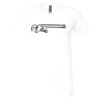 Unisex Jersey Short-Sleeve V-Neck T-Shirt Thumbnail