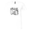 Unisex Jersey Short-Sleeve V-Neck T-Shirt Thumbnail