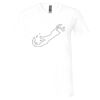 Unisex Jersey Short-Sleeve V-Neck T-Shirt Thumbnail