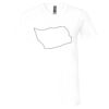 Unisex Jersey Short-Sleeve V-Neck T-Shirt Thumbnail