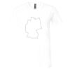Unisex Jersey Short-Sleeve V-Neck T-Shirt Thumbnail