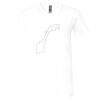 Unisex Jersey Short-Sleeve V-Neck T-Shirt Thumbnail