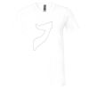 Unisex Jersey Short-Sleeve V-Neck T-Shirt Thumbnail