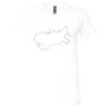 Unisex Jersey Short-Sleeve V-Neck T-Shirt Thumbnail