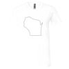 Unisex Jersey Short-Sleeve V-Neck T-Shirt Thumbnail
