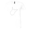 Unisex Jersey Short-Sleeve V-Neck T-Shirt Thumbnail