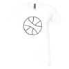 Unisex Jersey Short-Sleeve V-Neck T-Shirt Thumbnail