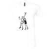 Unisex Jersey Short-Sleeve V-Neck T-Shirt Thumbnail