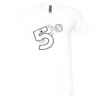 Unisex Jersey Short-Sleeve V-Neck T-Shirt Thumbnail