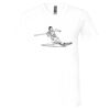 Unisex Jersey Short-Sleeve V-Neck T-Shirt Thumbnail