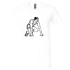 Unisex Jersey Short-Sleeve V-Neck T-Shirt Thumbnail