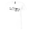 Unisex Jersey Short-Sleeve V-Neck T-Shirt Thumbnail