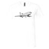 Unisex Jersey Short-Sleeve V-Neck T-Shirt Thumbnail